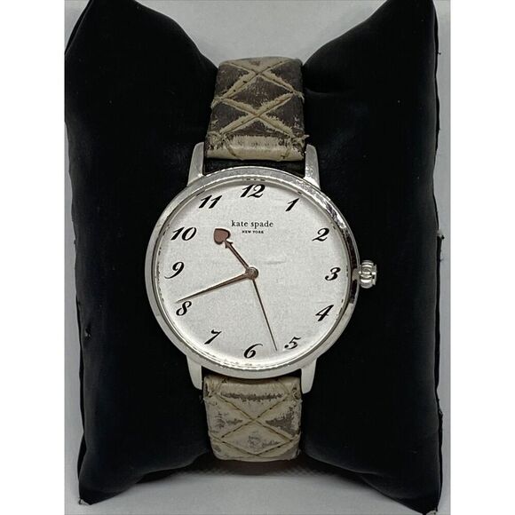 Kate Spade Metro 0784 Women Leather Analog White Dial Quartz Genuine Watch JK781 main image 4